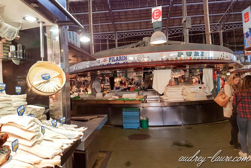 Voyage à Barcelone - marché aux poissons