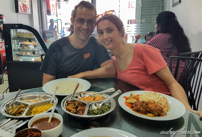 Gastronomie Sri Lankaise - voyage au Sri Lanka - rice and curry