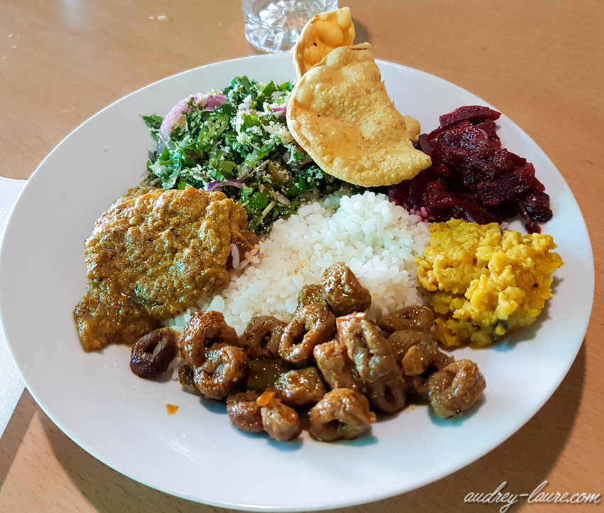 Gastronomie du Sri Lanka - nourriture locale - Rice & Curry