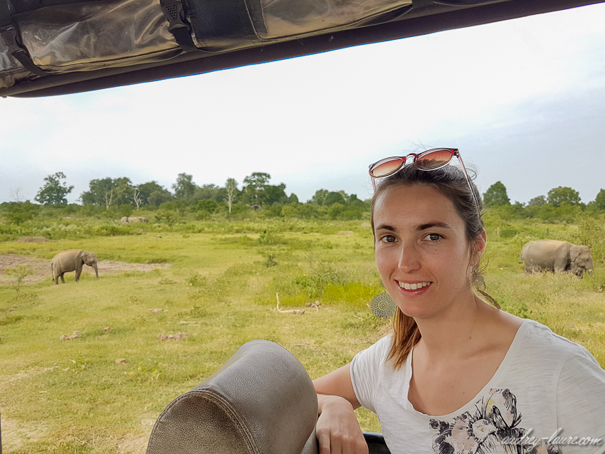 Voyage de noces au Sri Lanka - Safari Parc National Udawalawa