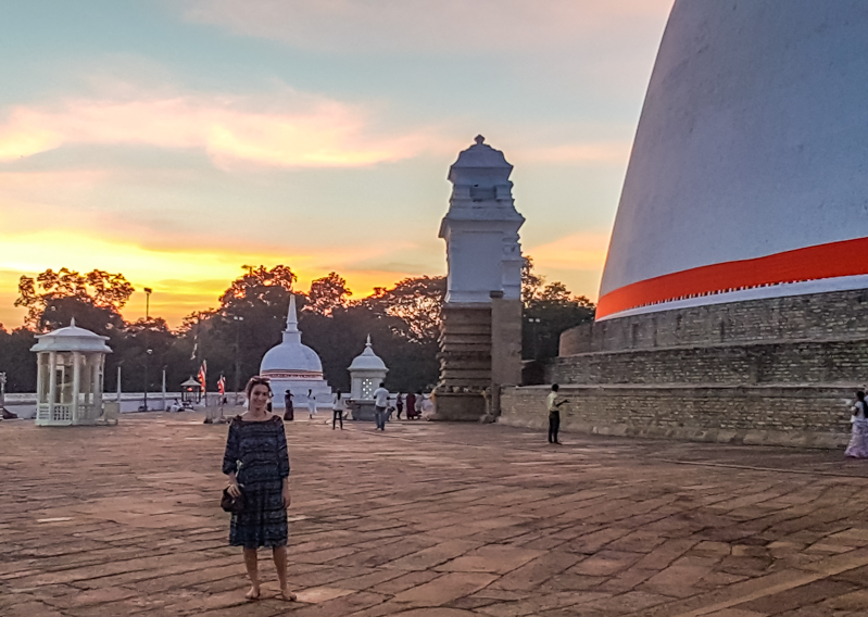 Anurâdhapura - voyage au Sri Lanka - dagoba de Ruvanvelisaya
